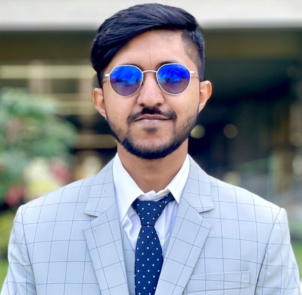 A professional studio portrait of Md Muzadded Chowdhury
